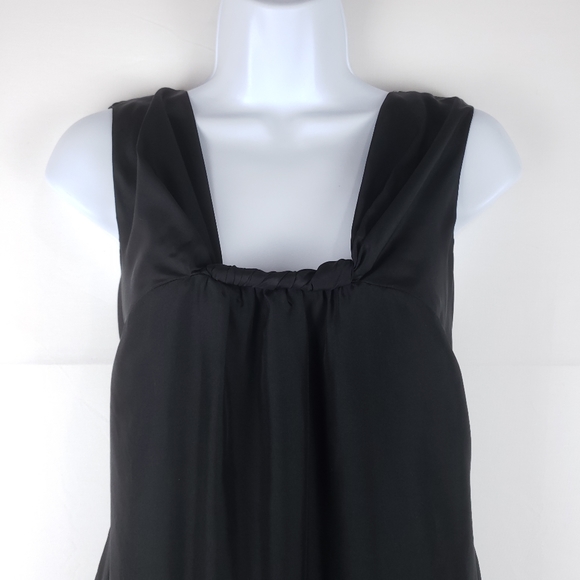 Kenneth Cole Black 100% Silk Dress - Picture 3 of 8